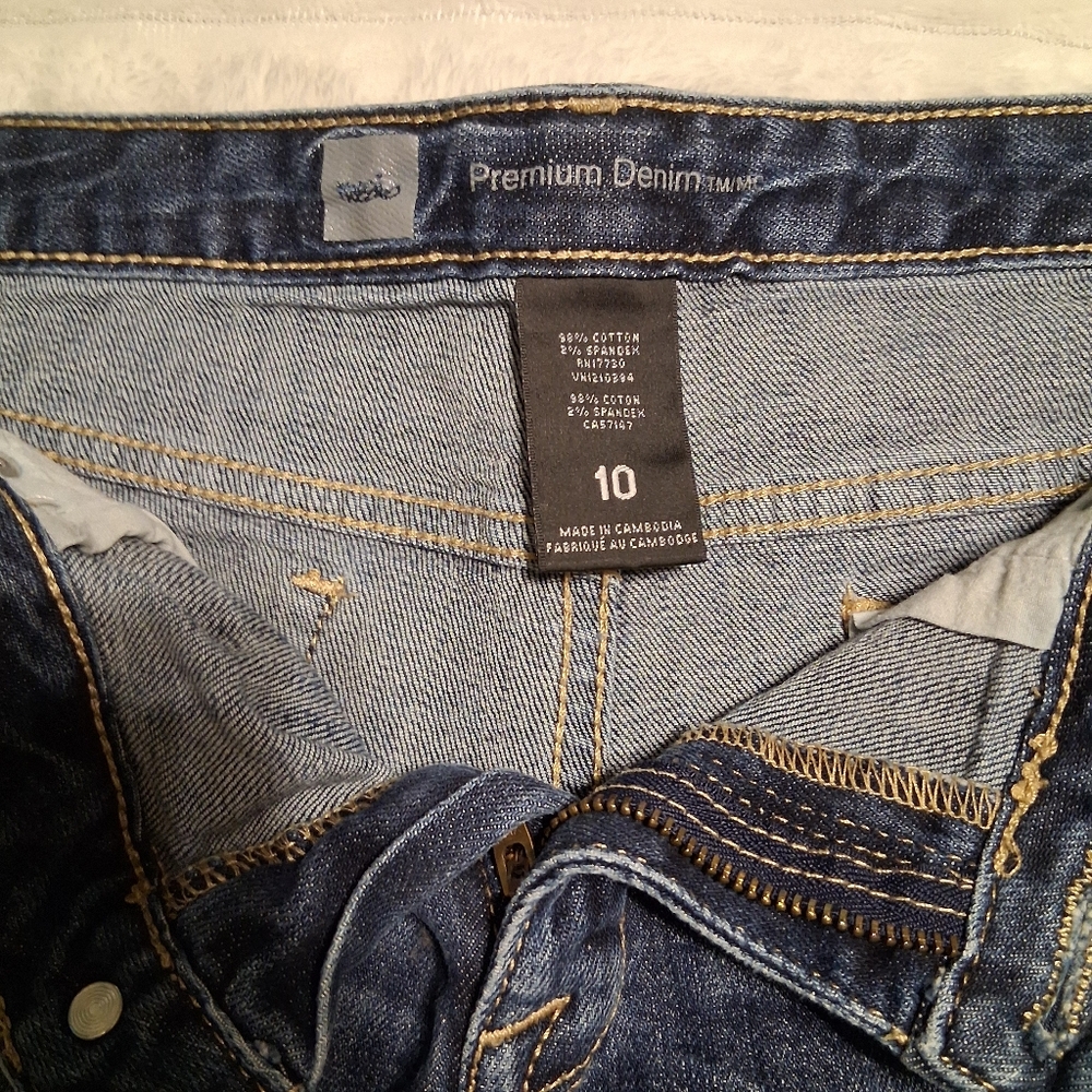 Mossimo Supply Co. Blue Jean Shorts